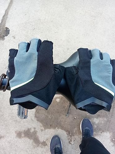 Велоперчатки RockBros без пальцев - Тип: короткопалые перчатки для at lalafo.kg Велоперчатки RockBros без пальцев - Тип: короткопалые перчатки для