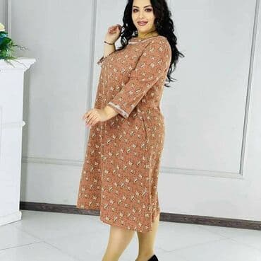 ПЛАТЬЯ. ТКАНЬ:ХБ 100%. РАЗМЕРЫ: 56 1/1 ДОСТАВКА ПО ГОРОДУ, через at lalafo.kg ПЛАТЬЯ. ТКАНЬ:ХБ 100%. РАЗМЕРЫ: 56 1/1 ДОСТАВКА ПО ГОРОДУ, через