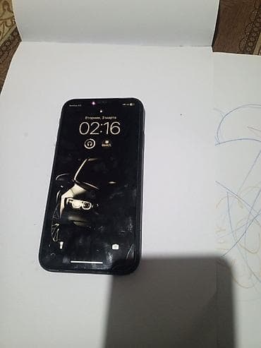 IPhone Xr, Б/у, 128 ГБ, Черный, Чехол, 78 % at lalafo.kg IPhone Xr, Б/у, 128 ГБ, Черный, Чехол, 78 %