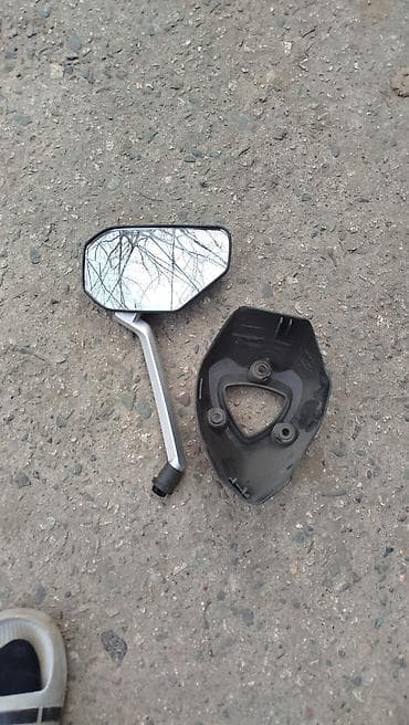 Зеркало заднего вида для мотоцикла/скутера с кронштейном и защитным at lalafo.kg Зеркало заднего вида для мотоцикла/скутера с кронштейном и защитным