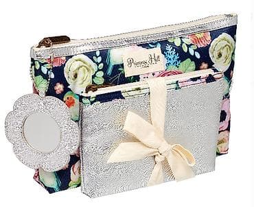 Сумка для макияжа Primrose Hill Набор из 2 клатчей Rose Floral at lalafo.kg Сумка для макияжа Primrose Hill Набор из 2 клатчей Rose Floral