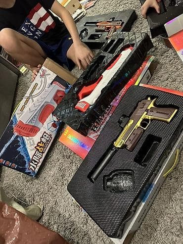 Орбизы Игровые наборы со стреляющими бластерами и пистолетами “Desert at lalafo.kg Орбизы Игровые наборы со стреляющими бластерами и пистолетами “Desert