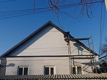Отделка фронтонов и фасадных участков сайдингом. - Монтаж at lalafo.kg Отделка фронтонов и фасадных участков сайдингом. - Монтаж