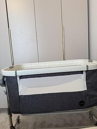 Бала үчүн комод: Балдар үчүн кошумча коюлган керебет, Дөңгөлөктүү, түсү - Боз lalafo.kg да — 2 Бала үчүн комод: Балдар үчүн кошумча коюлган керебет, Дөңгөлөктүү, түсү - Боз — 2