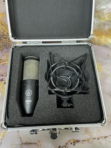 Вокалдык микрофондор: AKG Perception P220 — студийный конденсаторный микрофон большой lalafo.kg да — 1 Вокалдык микрофондор: AKG Perception P220 — студийный конденсаторный микрофон большой — 1