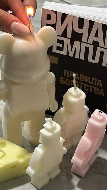 🕯 Восковые свечи ручной работы Созданы с любовью — для уюта at lalafo.kg 🕯 Восковые свечи ручной работы Созданы с любовью — для уюта