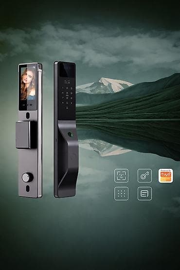 Дверной умный замок, Новый, Другой производитель, Бесплатная установка at lalafo.kg Дверной умный замок, Новый, Другой производитель, Бесплатная установка