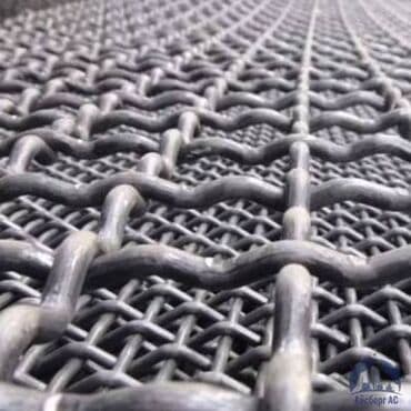 Сетка рифлёная, сетка для грохота, сито для дробилки, калинированная at lalafo.kg Сетка рифлёная, сетка для грохота, сито для дробилки, калинированная