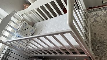 Детская односпальная кровать, Б/у, Для девочки, Для мальчика, С матрасом, МДФ, Самовывоз, Платная доставка at lalafo.kg Детская односпальная кровать, Б/у, Для девочки, Для мальчика, С матрасом, МДФ, Самовывоз, Платная доставка