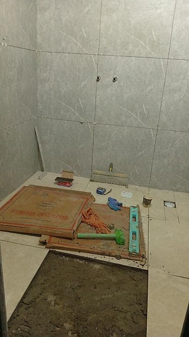 Отделка и ремонт под ключ: плиточные работы, стяжка и укладка пола at lalafo.kg Отделка и ремонт под ключ: плиточные работы, стяжка и укладка пола