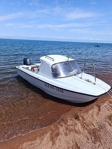 Лодка, Моторная, Стеклопластик, Б/у at lalafo.kg Лодка, Моторная, Стеклопластик, Б/у
