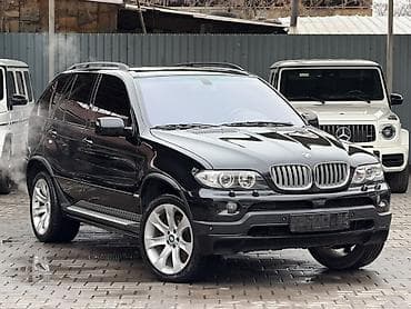 BMW X5: 2004 г., 4.8 л, Автомат, Бензин, Кроссовер at lalafo.kg BMW X5: 2004 г., 4.8 л, Автомат, Бензин, Кроссовер