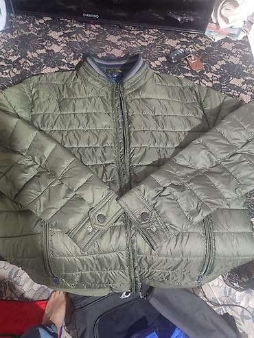 Эркектердин курткасы, M, Stradivarius, Жаңы, түсү - Жашыл lalafo.kg да — 5 Эркектердин курткасы, M, Stradivarius, Жаңы, түсү - Жашыл — 5