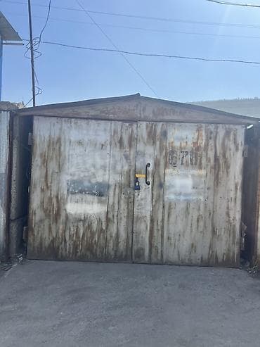 18 м², Металлический, Бетонный | Смотровая яма, Охрана, Подвал, погреб at lalafo.kg 18 м², Металлический, Бетонный | Смотровая яма, Охрана, Подвал, погреб