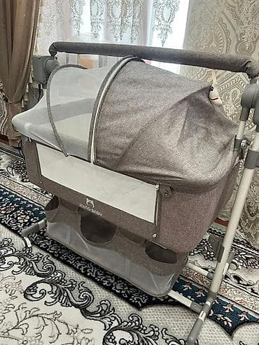 Люлька, Новый, Колыбель, Металл, цвет - Бежевый, Самовывоз at lalafo.kg Люлька, Новый, Колыбель, Металл, цвет - Бежевый, Самовывоз