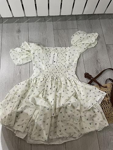 Повседневное платье, Лето, Короткая модель, S, M, L at lalafo.kg Повседневное платье, Лето, Короткая модель, S, M, L