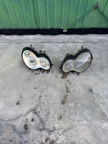Комплект передних фар Mercedes-Benz 2000 г., Б/у, Оригинал, Германия at lalafo.kg Комплект передних фар Mercedes-Benz 2000 г., Б/у, Оригинал, Германия