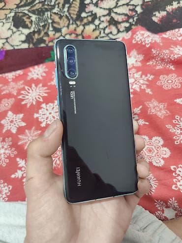 Huawei P30, Б/у, 128 ГБ, цвет - Черный, 2 SIM at lalafo.kg Huawei P30, Б/у, 128 ГБ, цвет - Черный, 2 SIM