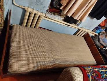 Продаю советскую односпальную кровать в отличном состоянии с at lalafo.kg Продаю советскую односпальную кровать в отличном состоянии с