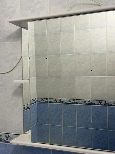 Шкаф для ванной, С зеркалом, Другой материал at lalafo.kg Шкаф для ванной, С зеркалом, Другой материал