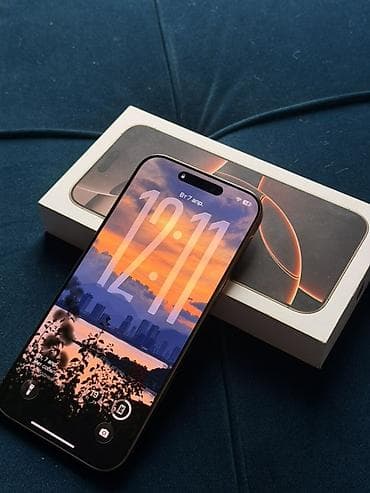 IPhone 16 Pro Max, 512 ГБ, Золотой, Коробка at lalafo.kg IPhone 16 Pro Max, 512 ГБ, Золотой, Коробка