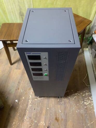 Стабилизатор Chint TNS1-15 кВт Стабилизатор напряжения трехфазный; at lalafo.kg Стабилизатор Chint TNS1-15 кВт Стабилизатор напряжения трехфазный;