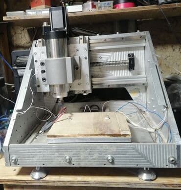Продам чпу фрезер ШД - Nema 23/76 Швп 1605 Линейные направляющие Рама at lalafo.kg Продам чпу фрезер ШД - Nema 23/76 Швп 1605 Линейные направляющие Рама