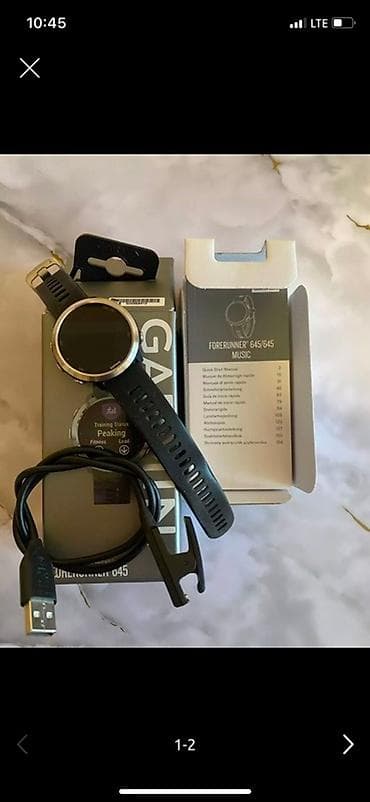 Garmin Forerunner 645 Music — продвинутые спортивные часы с функцией at lalafo.kg Garmin Forerunner 645 Music — продвинутые спортивные часы с функцией