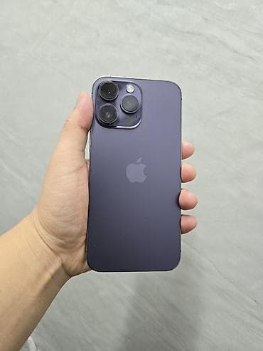 IPhone 14 Pro Max, Б/у, 128 ГБ, Deep Purple, Защитное стекло, 85 % at lalafo.kg IPhone 14 Pro Max, Б/у, 128 ГБ, Deep Purple, Защитное стекло, 85 %