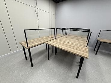 Кеңсе үчүн үстөл, Жөндөлбөй турган, Тик бурчтуу lalafo.kg да Кеңсе үчүн үстөл, Жөндөлбөй турган, Тик бурчтуу