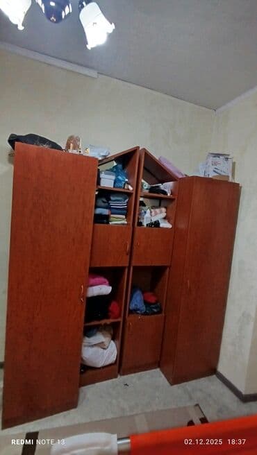 продаю шкаф бу: Шкаф для одежды, Прямой, ЛДСП at lalafo.kg — 1 продаю шкаф бу: Шкаф для одежды, Прямой, ЛДСП — 1