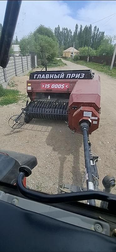 Пресс-подборщик тюковый Rostselmash Tukan 160 новый - Тип: прицепной at lalafo.kg Пресс-подборщик тюковый Rostselmash Tukan 160 новый - Тип: прицепной