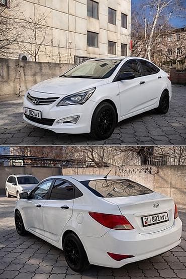 Hyundai Solaris: 2015 г., 1.6 л, Автомат, Бензин, Седан at lalafo.kg Hyundai Solaris: 2015 г., 1.6 л, Автомат, Бензин, Седан