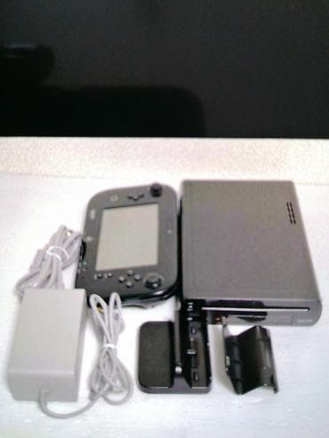 Приставка WiiU Русифицирована Играет с флешки Есть жёсткий диск с 25 at lalafo.kg Приставка WiiU Русифицирована Играет с флешки Есть жёсткий диск с 25