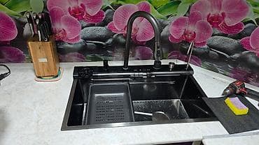 Кухонная мойка многофункциональная Полная комплектация ничего at lalafo.kg Кухонная мойка многофункциональная Полная комплектация ничего