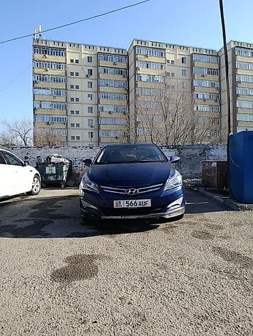 Hyundai Solaris: 2016 г., 1.4 л, Автомат, Бензин, Седан at lalafo.kg Hyundai Solaris: 2016 г., 1.4 л, Автомат, Бензин, Седан