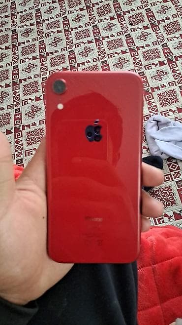 IPhone Xr, Б/у, 64 ГБ, Красный, Коробка, 100 % at lalafo.kg IPhone Xr, Б/у, 64 ГБ, Красный, Коробка, 100 %