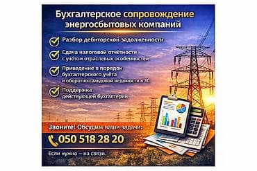 Бухгалтерские услуги | Подготовка налоговой отчетности, Сдача налоговой отчетности, Консультация at lalafo.kg Бухгалтерские услуги | Подготовка налоговой отчетности, Сдача налоговой отчетности, Консультация