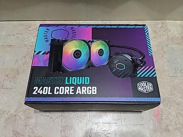 Система охлаждения, Б/у, Cooler Master, Водяное охлаждение, Для процессора, Для ПК at lalafo.kg Система охлаждения, Б/у, Cooler Master, Водяное охлаждение, Для процессора, Для ПК