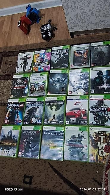 Nintendo Wii: Xbox 360 e 4 ГБ жесткий диск в комплекте 3 джойстика на батарейках lalafo.kg да — 1 Nintendo Wii: Xbox 360 e 4 ГБ жесткий диск в комплекте 3 джойстика на батарейках — 1