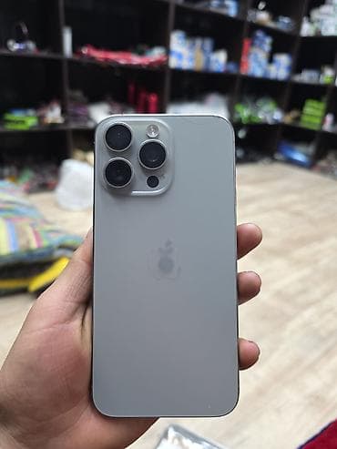 IPhone 15 Pro, Natural Titanium at lalafo.kg IPhone 15 Pro, Natural Titanium