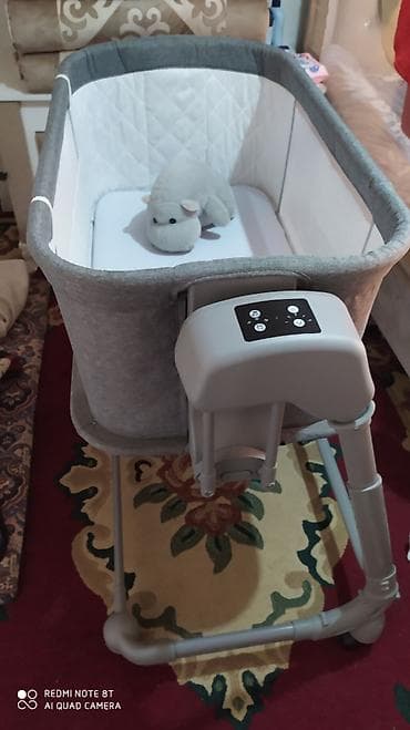 Люлька, Новый, Колыбель, Металл, цвет - Серый, Платная доставка, Самовывоз, Бесплатная доставка at lalafo.kg Люлька, Новый, Колыбель, Металл, цвет - Серый, Платная доставка, Самовывоз, Бесплатная доставка