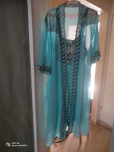 Лосиналар, леггинсылар: Пенюар( двойка) бирюзового цвета. Производство Турция. 48 размера в lalafo.kg да — 3 Лосиналар, леггинсылар: Пенюар( двойка) бирюзового цвета. Производство Турция. 48 размера в — 3