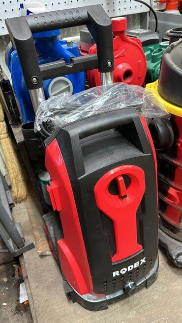 Мойка высокого давления, Новый, Rodex, Электрическая, Бесплатная доставка, Платная доставка, Самовывоз at lalafo.kg Мойка высокого давления, Новый, Rodex, Электрическая, Бесплатная доставка, Платная доставка, Самовывоз