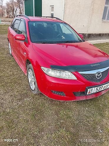 Mazda 6: 2003 г., 2 л, Механика, Дизель, Универсал at lalafo.kg Mazda 6: 2003 г., 2 л, Механика, Дизель, Универсал