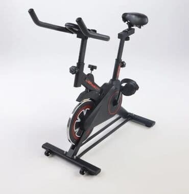Спин-байк (стационарный велотренажёр) для домашних кардиотренировок at lalafo.kg Спин-байк (стационарный велотренажёр) для домашних кардиотренировок