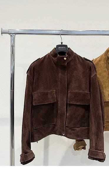 Женская куртка из замши, цвет глубокий шоколад.16000 мин сомго at lalafo.kg Женская куртка из замши, цвет глубокий шоколад.16000 мин сомго