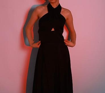 Вечернее платье, А-силуэт, Длинная модель, Без рукавов, S at lalafo.kg Вечернее платье, А-силуэт, Длинная модель, Без рукавов, S