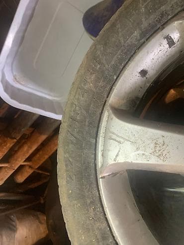 Дөңгөлөктөр монтажда 225 / 55 / R 17, Жай, Колдонулган, Комплект, Жеңил унаалар, Куйма, тешиктери - 5 lalafo.kg да — 3 Дөңгөлөктөр монтажда 225 / 55 / R 17, Жай, Колдонулган, Комплект, Жеңил унаалар, Куйма, тешиктери - 5 — 3