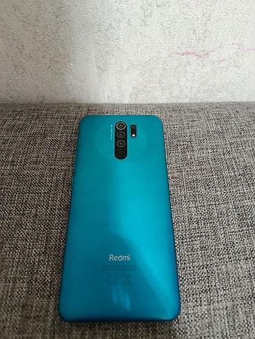 Redmi, Redmi 9, Б/у, 32 ГБ, цвет - Голубой at lalafo.kg Redmi, Redmi 9, Б/у, 32 ГБ, цвет - Голубой